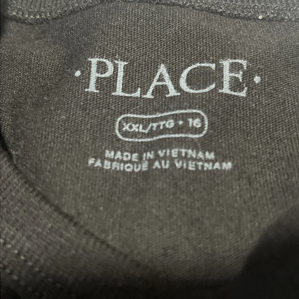 The Children's Place Boys Black Pizza Tee XXL